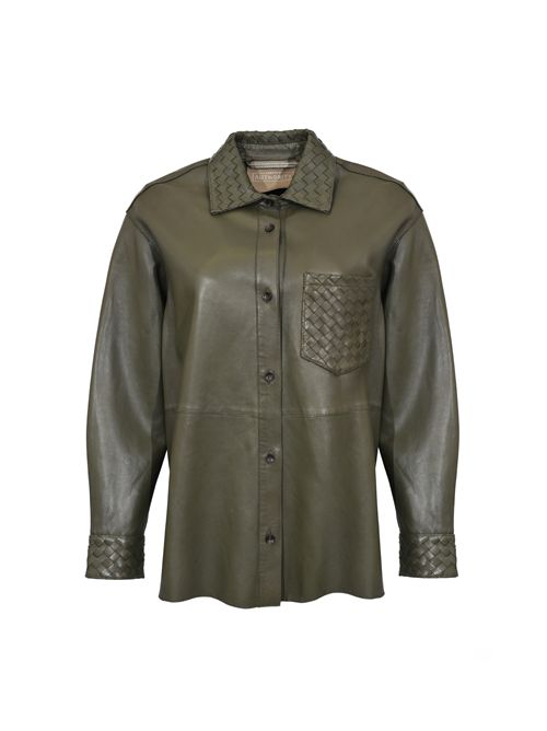 Giubbotto Essaouira Weaved in pelle Agave LEATHER AUTHORITY | ESSAOUIRA WEAVED370